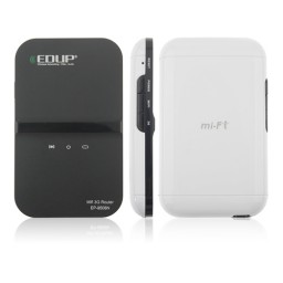 EDUP Portable 54Mbps 3G Wireless Router EP-9506N 1450mAh with SIM port - Click Image to Close